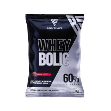 Imagem de Whey Bolic 60% Whey Protein 1kg - Body Shape (Chocolate)