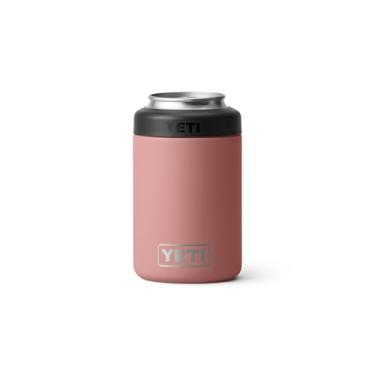 Imagem de Vaso rambler YETI con capacidad de 355 ml - Aislador Colster para latas de tamaño estándar, color piedra arenisca rosa