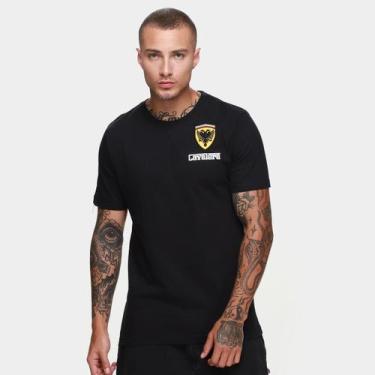 Imagem de Camiseta Cavalera Indie Ferrari Masculina, Preto, M
