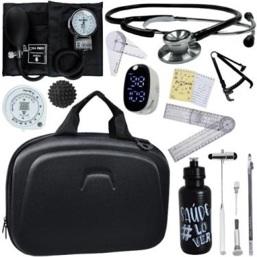 Imagem de Kit Fisioterapia Maleta Goniometro Martelo Buck Completo - Love Saude,