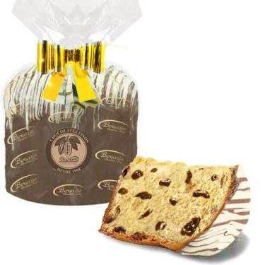 Imagem de Panetone com Gotas de chocolate e Coberto com Chocolate ao Leite 600g 