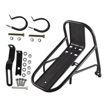 Imagem de menolana Suporte dianteiro para bicicleta, bagageiro para bicicleta, suporte para garfo, suportes de armazenamento, bagageiros dianteiros, para porta-malas, Liga de Alumínio