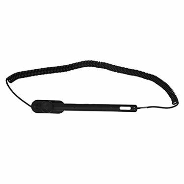 Imagem de SUNGOOYUE Caneta Resistiva para Tela de Toque, Material ABS Cinza, Cabo de Mola Retrátil de 15-80 Cm, Design de Base Fixa para Máquinas POS, Tablets, Notebooks (35cm)