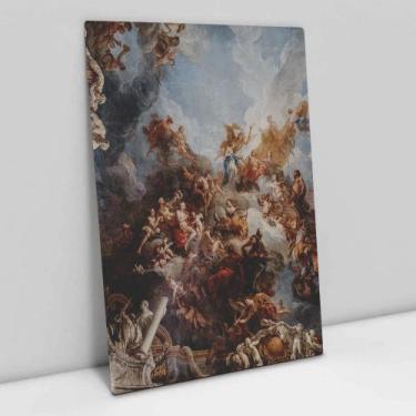 Imagem de Quadro Decorativo Pintura Renascentista em tela Canvas - TaColado, Cha