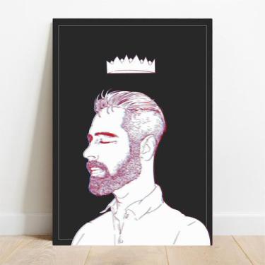 Imagem de Placa Decorativa The King - TaColado, 30x40cm