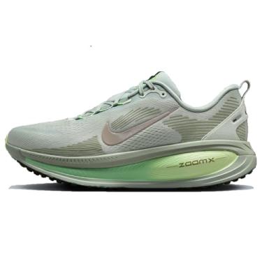 Imagem de Nike Tênis de corrida masculino Vomero 18 (HM6803-002, prata claro/pouco volt/oliva empoeirada/cinza universitário), Prata clara/pouco volt/verde-oliva empoeirada/cinza universitário, 38 BR