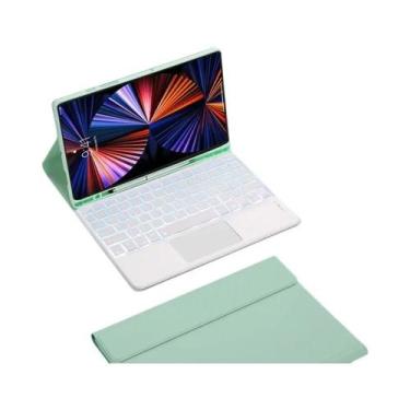 Imagem de Capa Com Teclado Magnético Bluetooth Retroiluminado Destacável Para Sa
