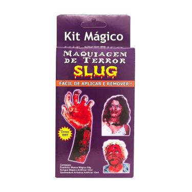 Imagem de Kit Mágico Slug Maquiagem de Terror para Halloween