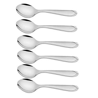 Imagem de Kit 6x COLHER SOBREMESA TRAMONTINA LAGUNA AÇO INOX 63906040