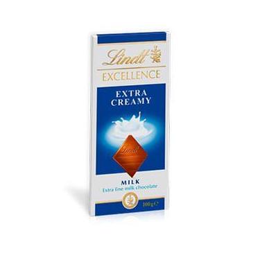 Imagem de Chocolate Excellence Milk Extra Creamy Suiço Lindt 100 G