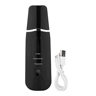 Imagem de Máquina de peeling, função de massagem facial e limpador de poros para cuidados faciais e faciais, dispositivo de limpeza de pele facial (02)