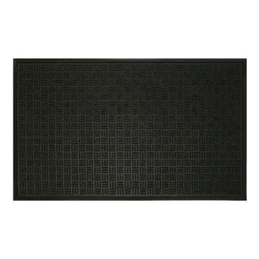 Imagem de Tapete Comercial Kapazi Waterkap Preto 60x90cm – Para Entrada e Antiderrapante