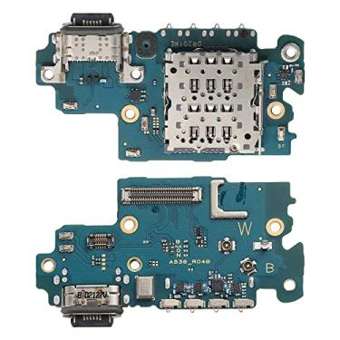 Imagem de Ygpmoiki Para Samsung Galaxy A53 5G SM-A536U A536U A536A A536U1 A536F USB Tipo C Dock Connector Substituição da placa de porta de carregamento