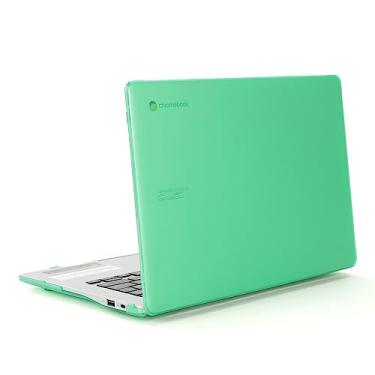 Imagem de mCover Capa compatível apenas com notebooks Acer Chromebook 314 CB314-2H C922 C922 C922T de 14 polegadas 2021 a 2023 (não serve para outros modelos Acer) - verde