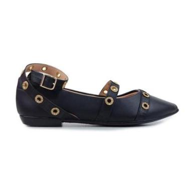 Imagem de Sapatilha Feminina Santinelli Preta - 12667-Feminino