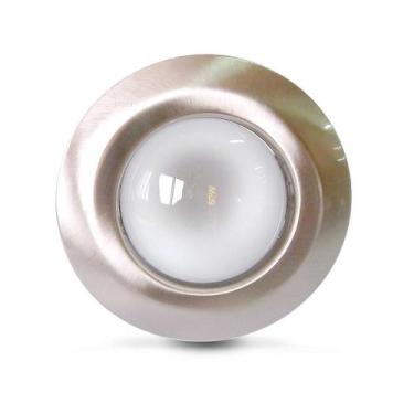 Imagem de Spot Embutido Fixo E-27 Vertical (Com Lampada Spot) - Home Line, Aço E