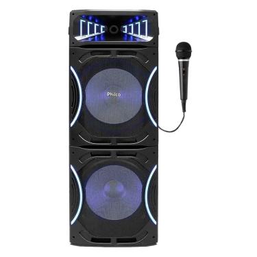Imagem de Caixa de Som Amplificada Philco PCX35000 LED Bluetooth TWS 3500w-1 Mic