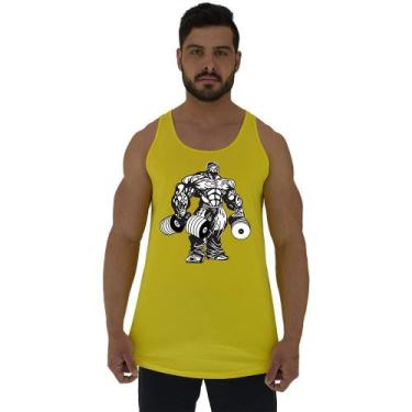 Imagem de Regata Longline Estampada Masculina MXD Conceito Monster, G, Masculino