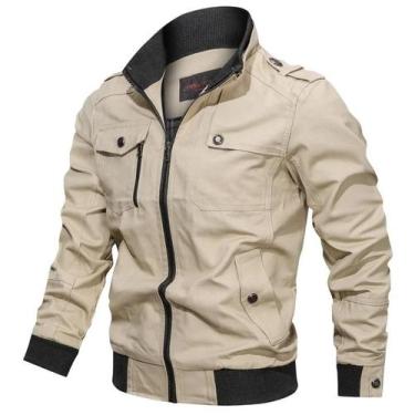 Imagem de Jaqueta Bomber Masculina Slim Fit - Primavera/Outono - Moda Casual Mil