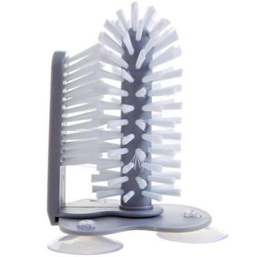 Imagem de ZHU IN SY Escova de limpeza de garrafa de água, lavadora de copos de vidro, escova de vidro com ventosa/copo de cerveja, utensílios domésticos para pia de cozinha de bar