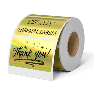 Imagem de Etiquetas Adesivas Térmicas Holográficas BESTIKER - 500 Unidades