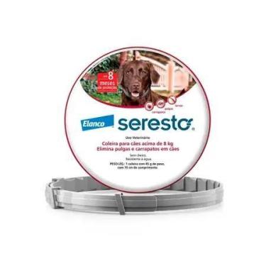 Imagem de Coleira Antipulgas Seresto Cães acima de 8 kg - 8 meses de proteção - 