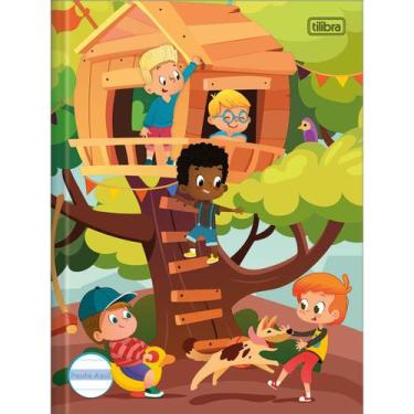 Imagem de Caderno de Caligrafia Pauta Azul Brochura Capa Dura Sapeca 40 Folhas (