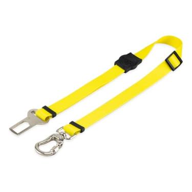 Imagem de Mood Pet Cinto De Segurança Pet Universal Cachorro Gato Cães Gatos Carro Coleira Adaptador Ajustável (Yellow)