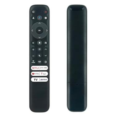 Imagem de Controle remoto de voz de substituição RC813 compatível com TCL QM7 Q6 Series Google TV 55QM751G 65QM751G 75QM751G 85QM751G 98QM751G 43Q651G 55Q651G 50Q651G 65Q651G 75Q651G 651G, 8 5Q651G 98Q651G