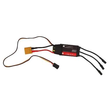 Imagem de 20A ESC Controlador de Velocidade Eletrônico Alto Desempenho 32 Bit Processador Brushless Motor ESC para RC Asa Fixa Drone XT60 Poder 3.5mm Cabeça Feminina JR Sinal Fio 60x25x10mm