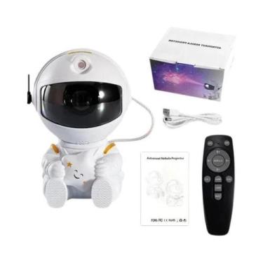 Imagem de Quarto Das Crianças Galaxy Star Astronauta LED Night Light Projetor Qu