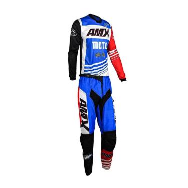 Imagem de Conjunto Roupa Amx Prime Moto Calça Camisa Trilha Motocross