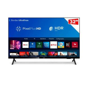 Imagem de Smart TV PHILIPS 32" LED HD 32PHG6825/78, Wi-Fi Integrado, USB, HDMI. 