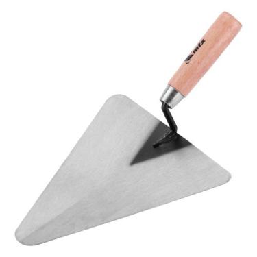 Imagem de Colher de pedreiro reta, cabo de madeira, 8pol., 200mm, 1pc // mtx