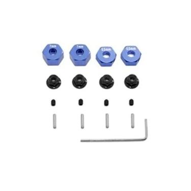 Imagem de Conjunto De Pinos De Cubos De Roda Hexagonais De Metal 1/10 Traxxas Sl