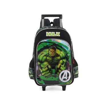 Imagem de Mochila Hulk com Rodas Verde