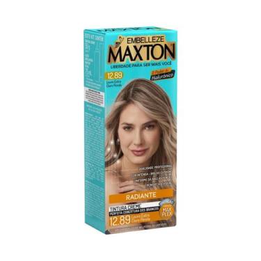 Imagem de Embelleze tintura maxton kit 12.89 louro extra claro perola