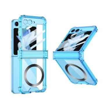 Imagem de Capa Luxuosa Para Samsung Galaxy Z Flip 5 6, À Prova De Choque, Transp