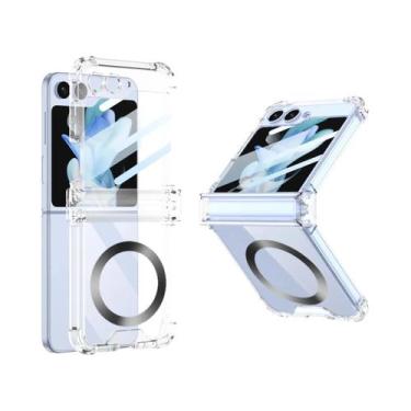 Imagem de Capa Luxuosa Para Samsung Galaxy Z Flip 5 6, À Prova De Choque, Transp