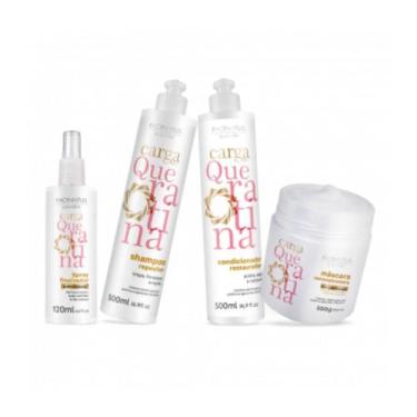 Imagem de Kit Capilar Carga De Queratina Cabelos Danificados Facinatus