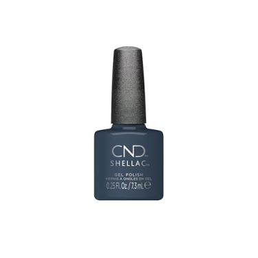 Imagem de CND Shellac Gel Nail Polish, Long-lasting NailPaint Color with Curve-hugging Brush, Blue Polish, 0.25 fl oz