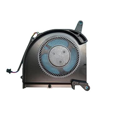 Imagem de Ventoinha de GPU para notebook para Gigabyte Aero 17 (série RTX 30) para Aero 17 KC RP77XC DC 12V 0,5A nova