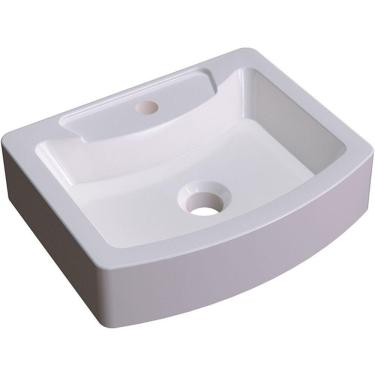 Imagem de Cuba De Apoio Retangular C01 Para Banheiro Rt41 Aria Bege