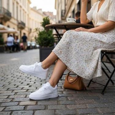 Imagem de Tênis Sneakers Feminino e Masculino Moda Blogueira Social Casual Skate Lindo e Confortável-Unissex