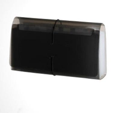 Imagem de Pasta Plascony Sanfonada Cheque Ofício 31 Divisórias Fume