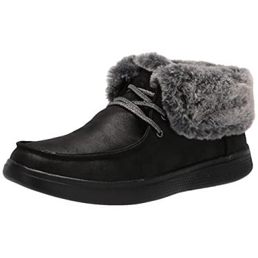 Imagem de Skechers Tênis feminino Bobs Skipper - Hang Glider, Preto, 7.5 Wide