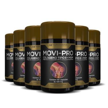 Imagem de 6X MOVI PRO HF SUPLEMENTOS PREMIUM 60 CAPS-Unissex