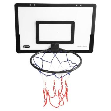 Imagem de Generic Conjunto de Brinquedos de Gol de Basquete, Gancho de Brinquedo de Cesta de Basquete de Aperto Simples para PC, Menino Dobrável para Academia (Preto)