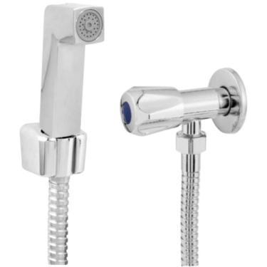 Imagem de Ducha Higiênica Registro Metal + Engate Flexível Aço Inox 1,20 Metros 