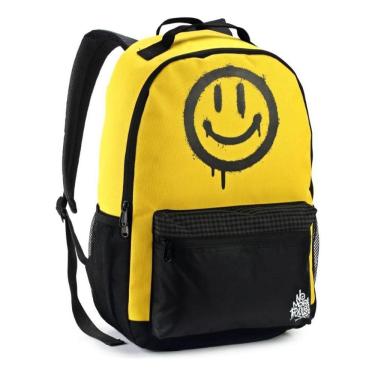 Imagem de Mochila Juvenil Masculina Resistente Escola Faculdade Smile